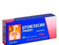 Bromhexin: instructions for use, analogues and reviews, prices in pharmacies in Russia